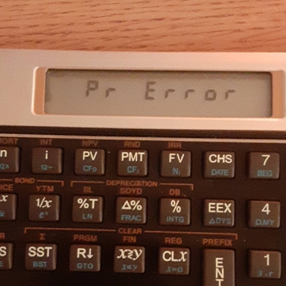 Hewlett-Packard Financial Calculator - Picture 2 of 9